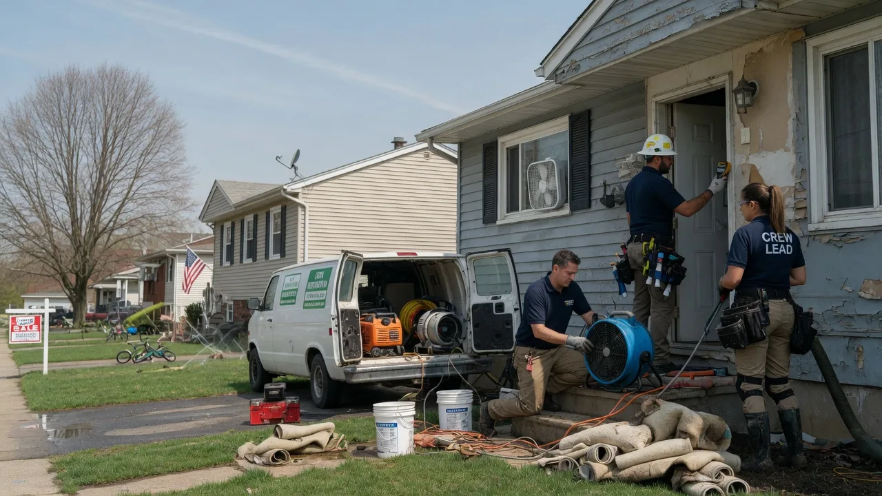 Flood Cleanup in Linn, KS near me